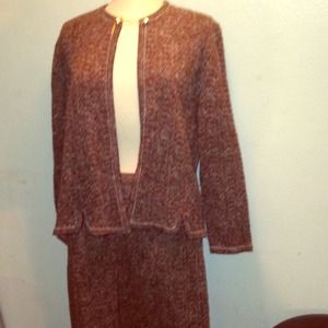 Sweater set jacket and skirt😍