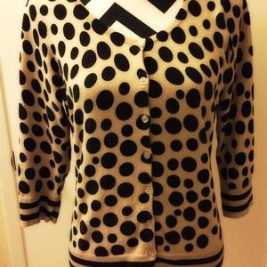 Polka Dot Cardigan