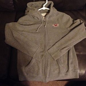 Hollister zip up hoodie