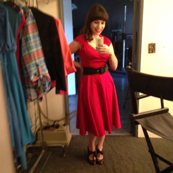 Host Pick!π1950s Rockabilly Dress - Picture 4 of 4