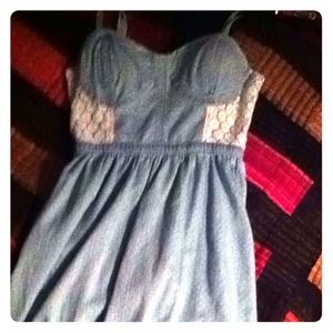 Blue Candie's dress