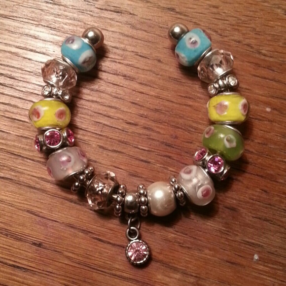 Hand crafted bracelet.