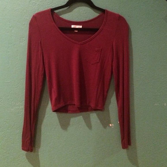 UO maroon long sleeve