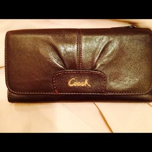Brown Coach Wallet AUTHENTIC!