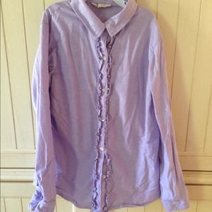 Girls size 12 Oxford shirt