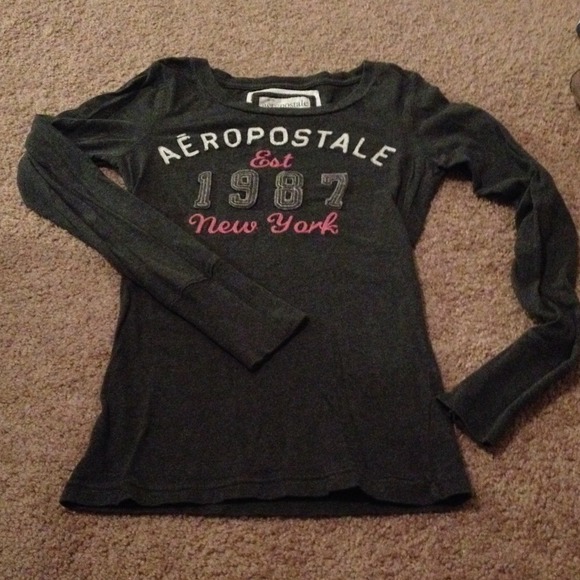 Long sleeved Aeropostale tee.