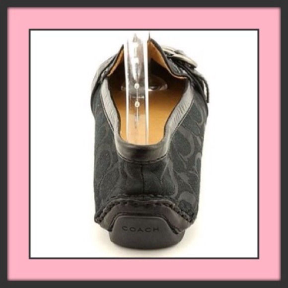 PRICE DROP!! Black COACH Avril Flat. New in Box. - Picture 4 of 4