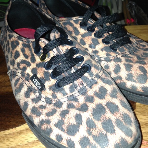 Vans Shoes - Cheetah Print Vans