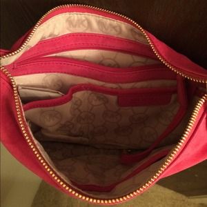 Michael Kors Bags - NWT Michael Kors billy fringe pink suede bag Michael Kors Bags - NWT Michael Kors billy fringe pink suede bag