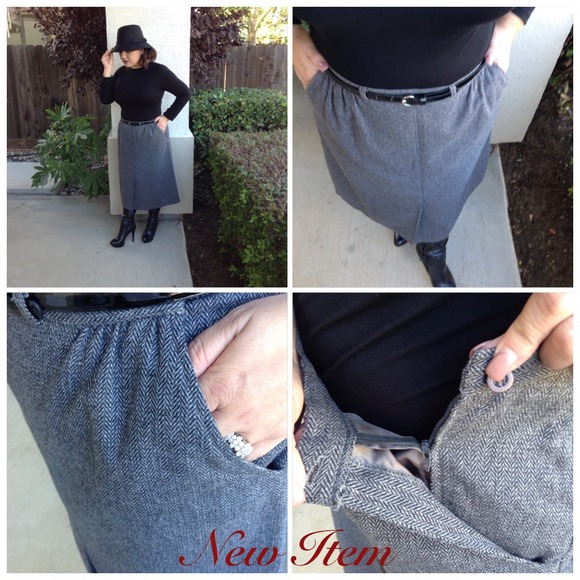 🎀Gorgeous Grey Blend Skirt🎀