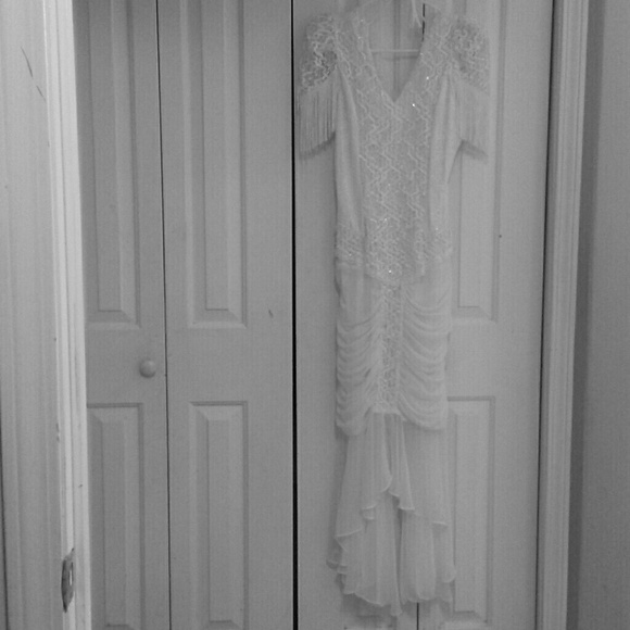White dress