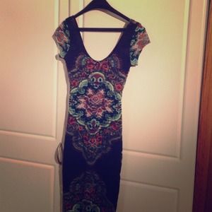 Below-the-knee length LoveFire Dress