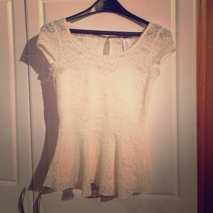 White Lace Top