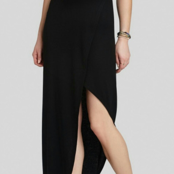 BCBG Black Asymetrical Skirt