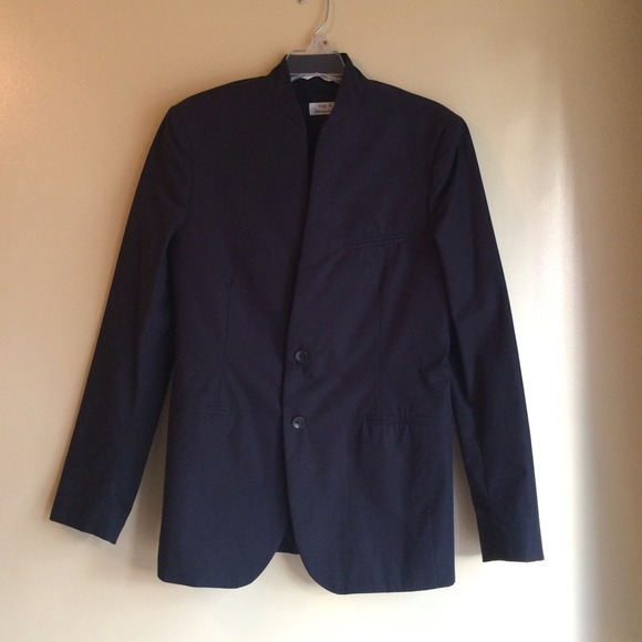 Black mens blazer