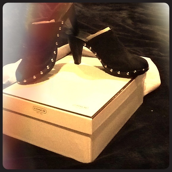 Coach clogs!!!! PRICE reduced!