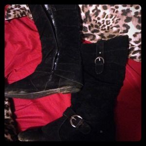 Knee high boots