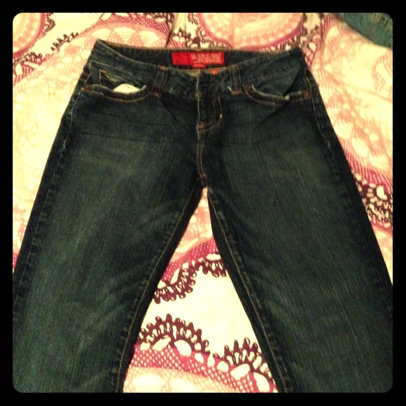 Guess boot leg jeans!