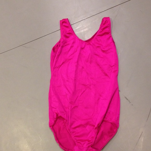 Pink children's leotard