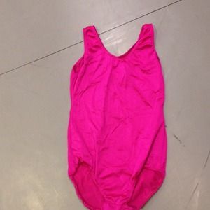 Pink children's leotard