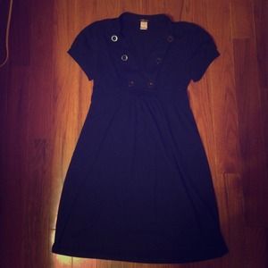Maurice's black button dress!