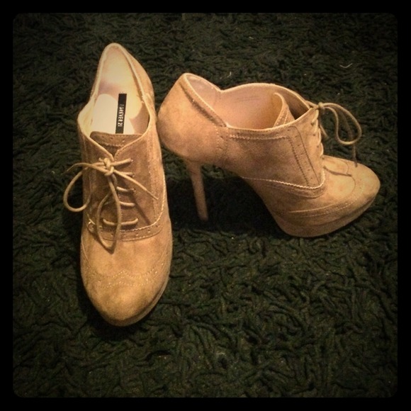 Forever 21 Boots - Tan Booties