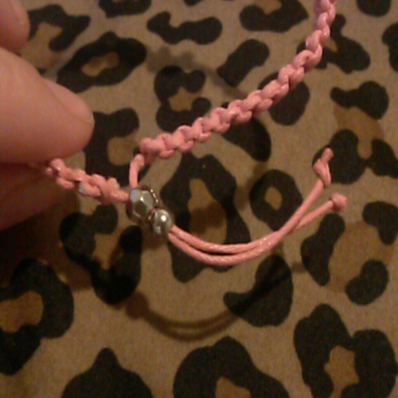 Peach adjustable bracelet - Picture 4 of 4