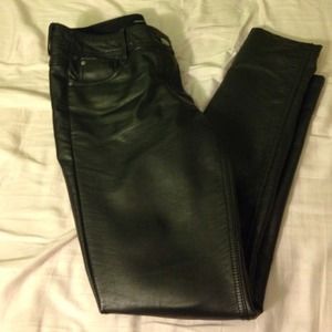 Leather pants