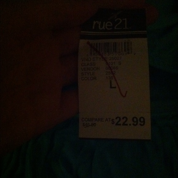 Tight Blue dress with belt from rue21 NWT! - Picture 2 of 3