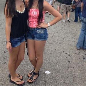 ‼️SOLD‼️ orange Aztec print tube top