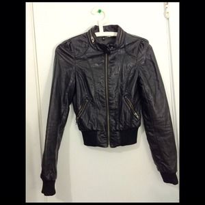 Faux leather jacket *RESERVED*