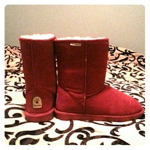 Red Bearpaw boots