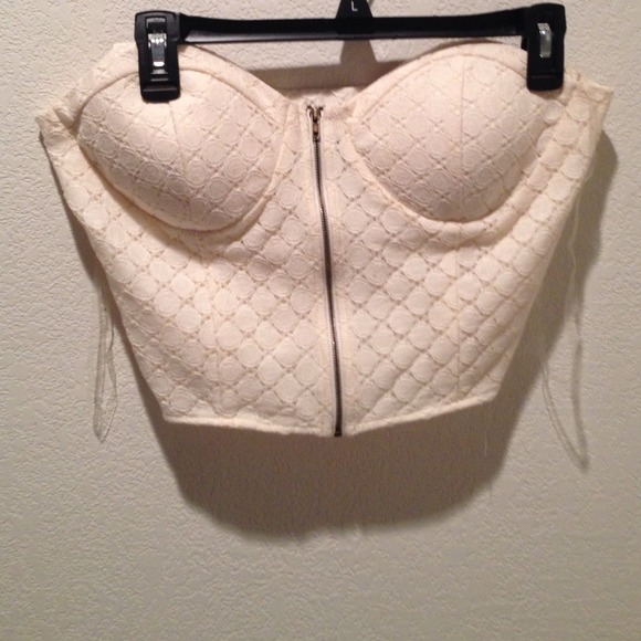 Corset style tank