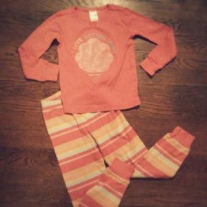 Gymboree I Love Cotton Candy Comfy Pajama Set