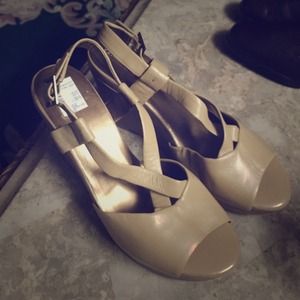 Brand New Light Tan Sandals