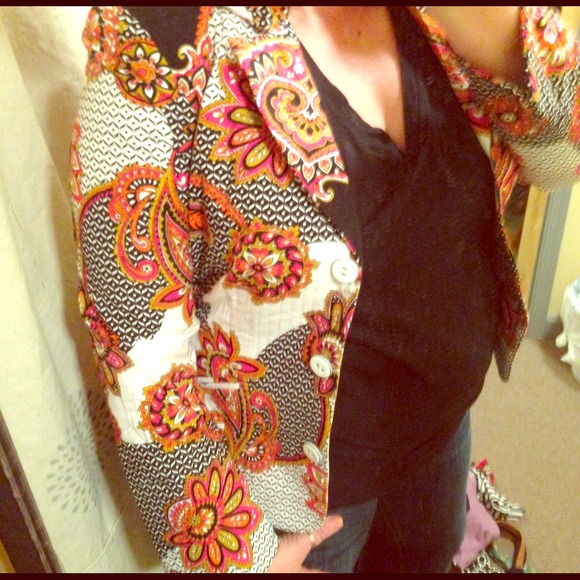 Chico's Jackets & Blazers - Chico's Work Week Chic Cropped Blazer