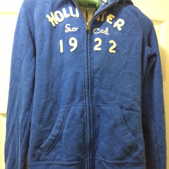 Hollister zip up hoodie