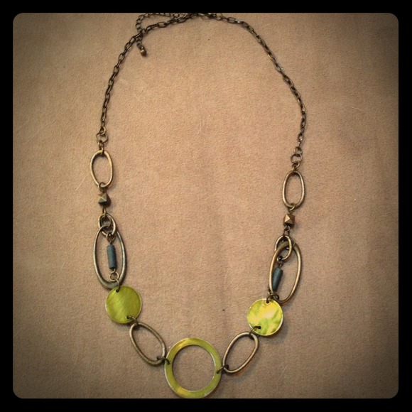 Lime necklace