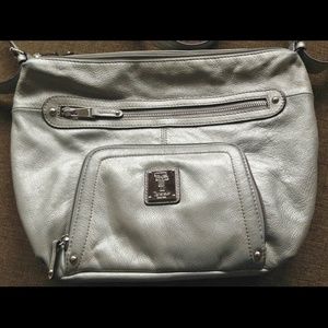New, never used Tignanello Metallic Shoulder Bag