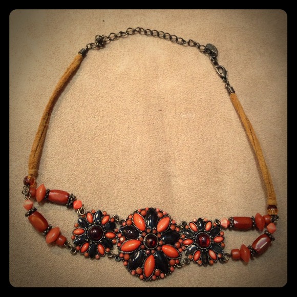 Orange necklace
