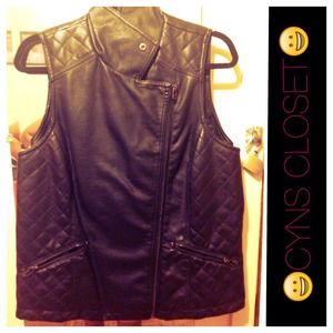 LEATHER VEST😍😍😍
