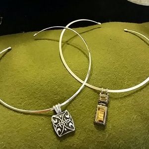 Revised Lia Sophia Necklace & Slides