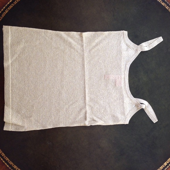 Gold Lurex Cami by Charlotte