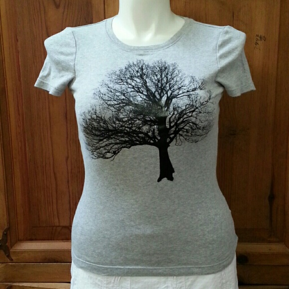 Norma Kamali Organic Cotton Tree Shirt
