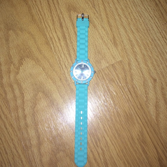 Baby blue watch