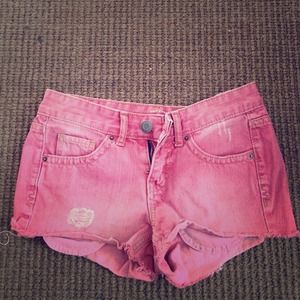 Pink shorts from Mission Supply Co. Size 1