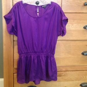 Short Sleeve Satin Shirt