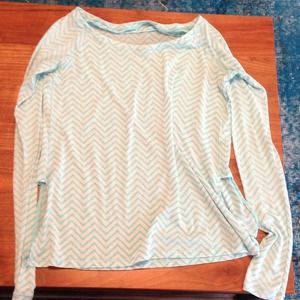 Lululemon sheer chevron long sleeve