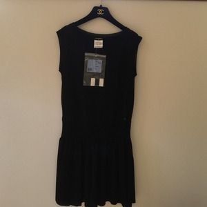 Chanel black dress