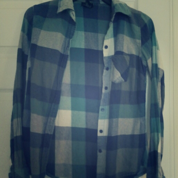 Plaid button up